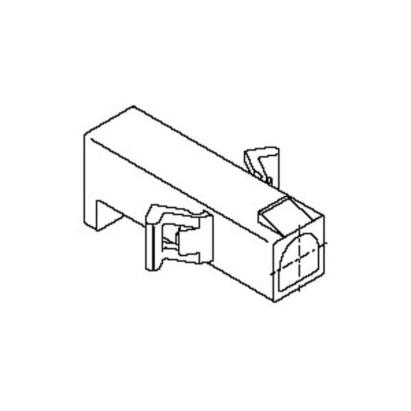 Molex Pin & Socket Connectors 2.36Mm Diameter Standard .093 Pin And Socket Plug Housing With Positive 39036012 - main